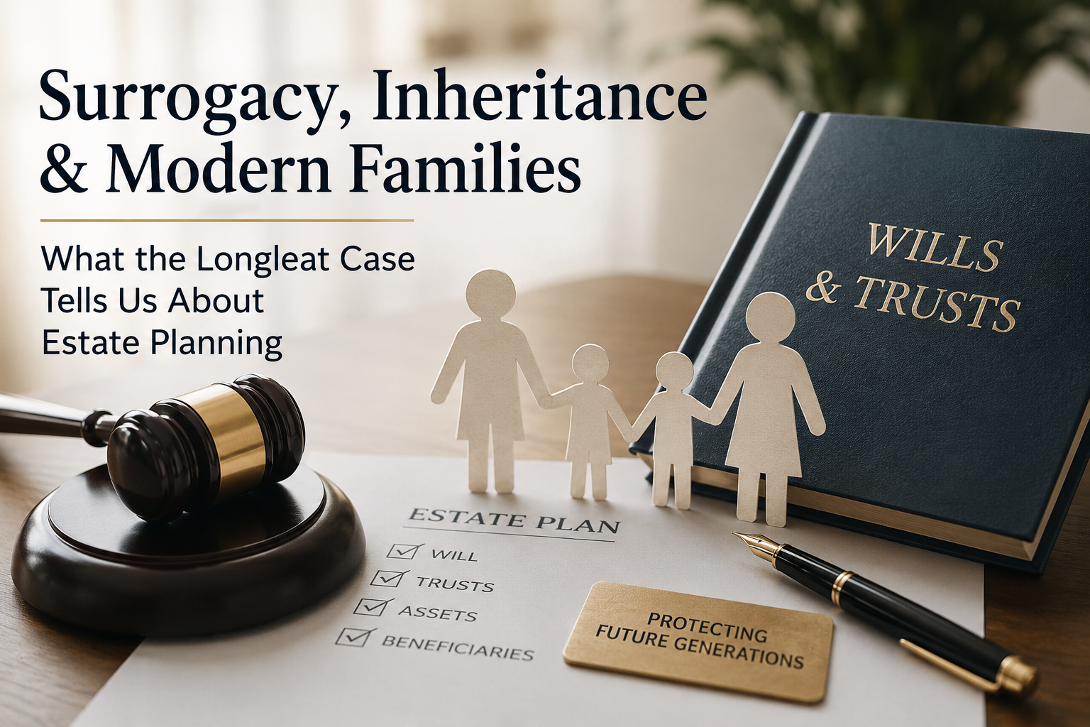 Modern family estate planning for surrogacy inheritance and outdated wills
